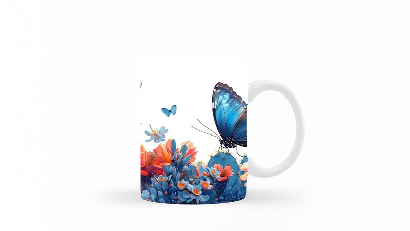 Designer Art Coffee Mug -103-Butterfly