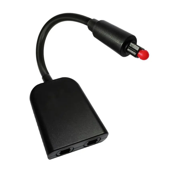 6-Core Fiber Optic Converter 2 In 1 Out Audio Fiber Optic Cable