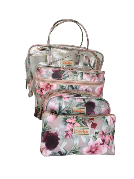 Set Of 4 Pieces Women Toiletry Bag