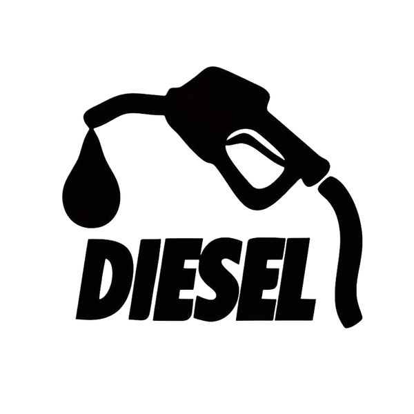 Vinyl Fuel Drop Diesel Sticker