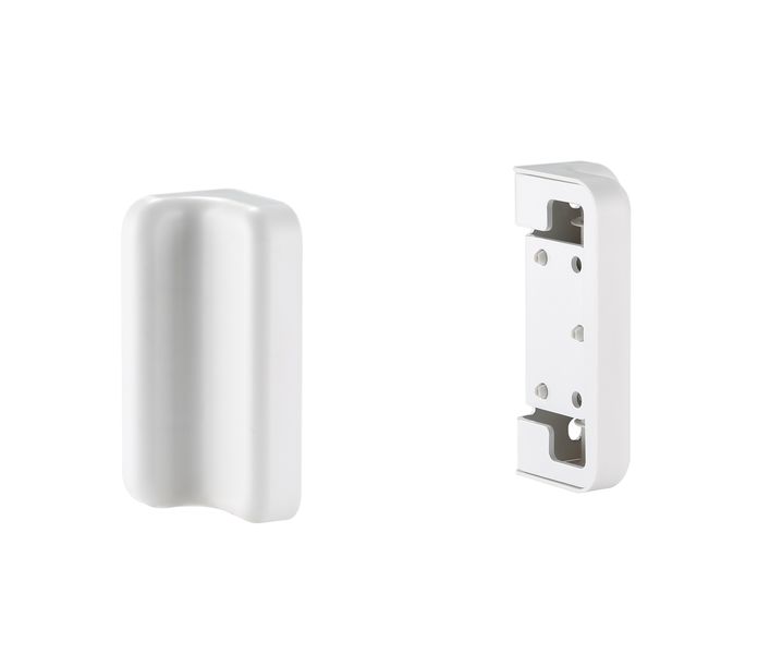 Slatwall Wall Mounting Plate Up To 50kg - White