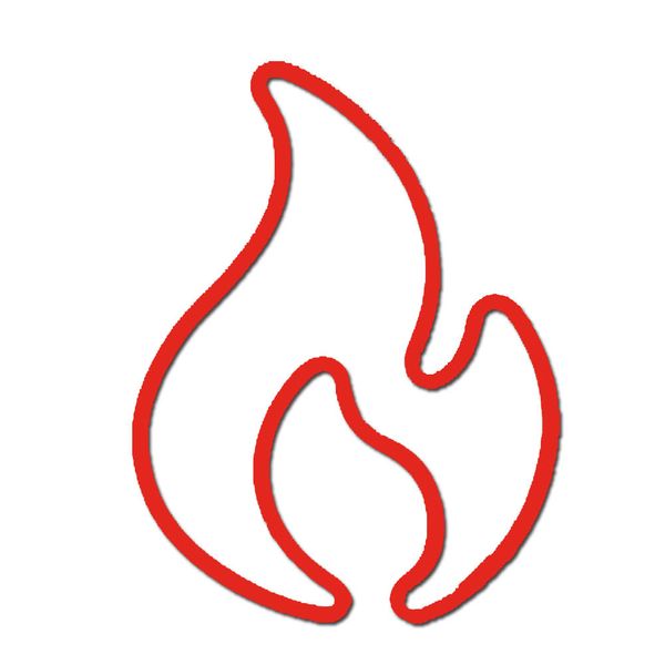 Flame Neon Signs for Red Neon LED Wall Signs, Light Up the Fire Neon Night