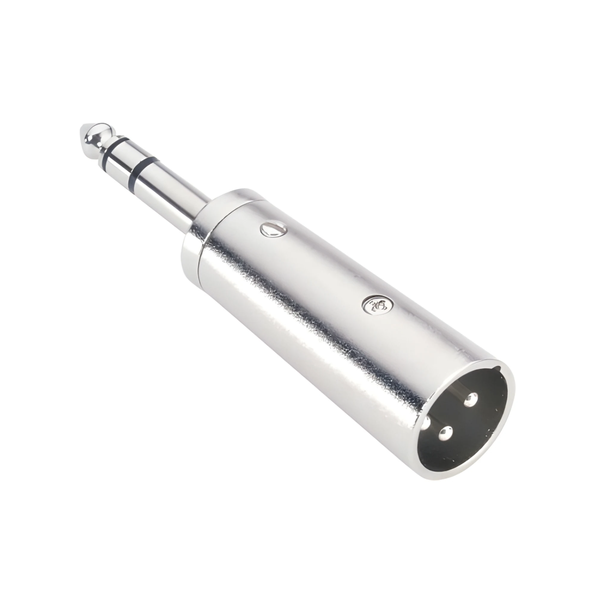 Adam Hall 7855 6.3 mm Stereo Jack Male to XLR Male Adapter