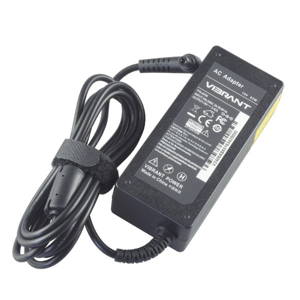 Vibrant 19V 3.42A 65W AC Adaptor for Lenovo Ideapad Y300 Y310