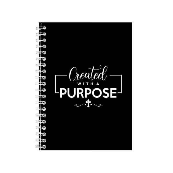 Created With A Purpose Notebook Christian Gift Idea A4 Notepad 123