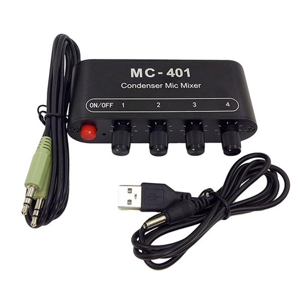 New Mini Audio Four-In-One Microphone For Computer Mobile Phone Sound
