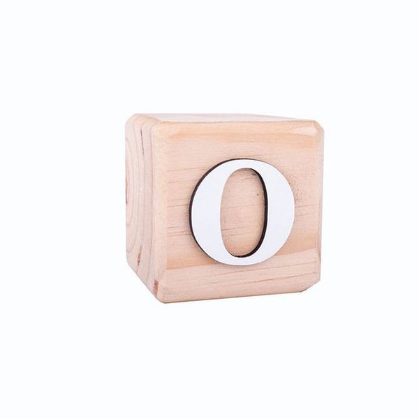 Wooden Alphabet Blocks(O)