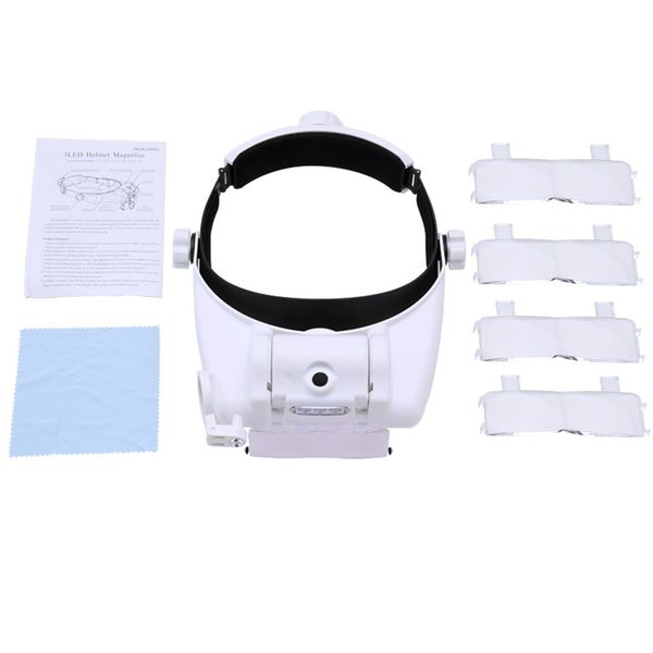 3LED Helmet Magnifier MG81000G