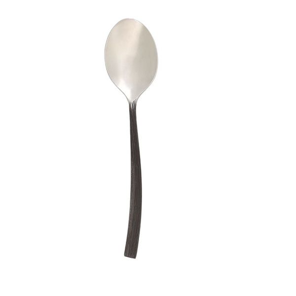 C&amp;S Black Oak Dessert Spoon 18/10 - 6 Pack