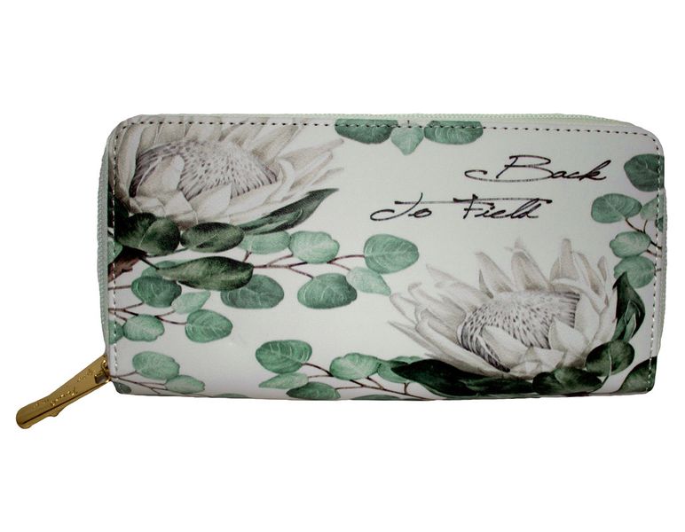 Fino JH798B Faux Leather Grab &amp; Go All in 1 Purse with Cellphone Pouch