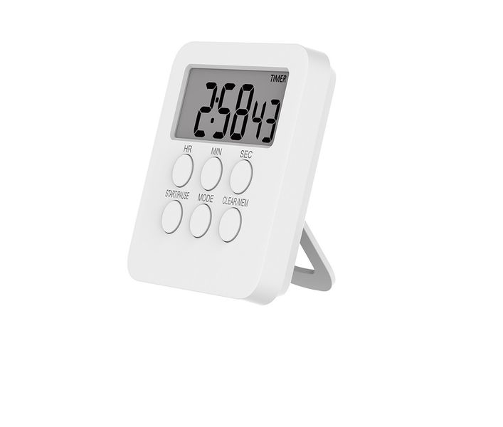 ASO Kitchen Timer Digital Clock Loud Alarm with Magnetic Backing or Stand