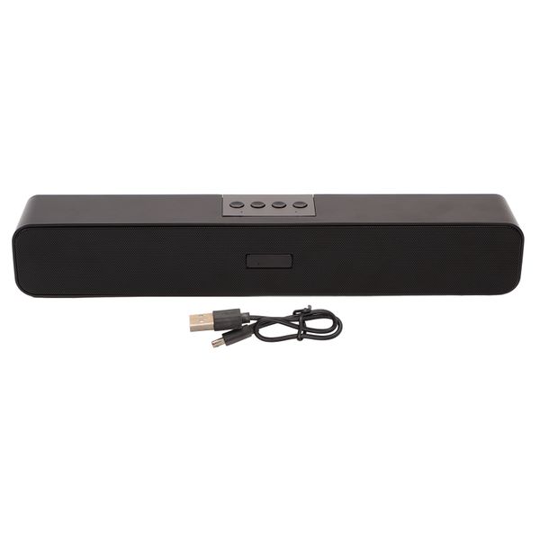 Wireless Bluetooth Soundbar 5 Playback Modes Noise Reduction Surround Sound