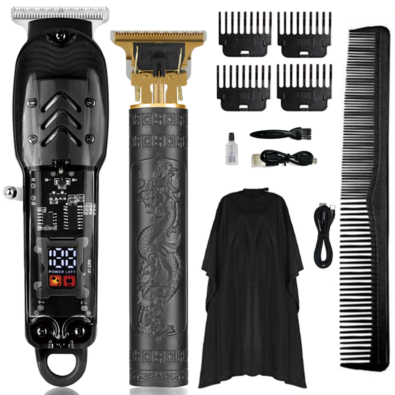 Image showcasing 2 Piece Professional Hair Clippers Kit, Sharp & Smooth for All Hair ...
