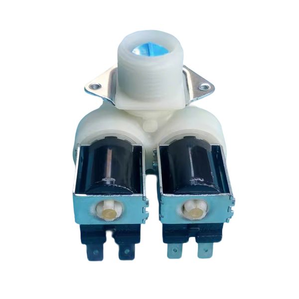FBS180A Washing Machine Water Valve Dual Heads Washer Solenoid Inlet Valve