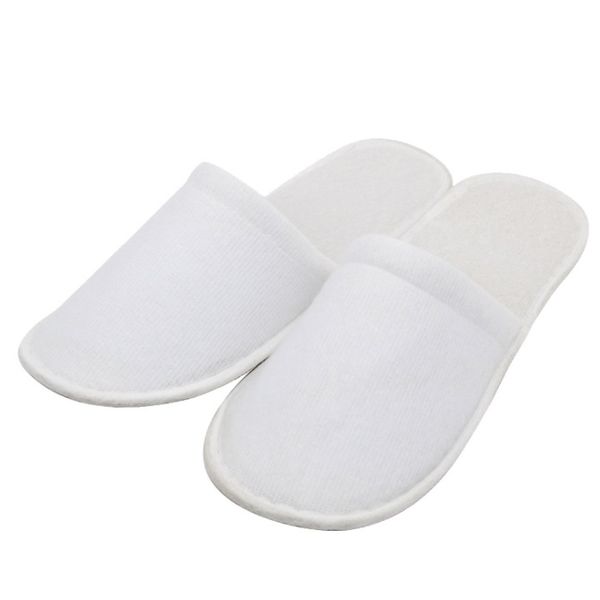 Disposable Hotel/Spa/Travel Slippers - Pack of 10 Pairs