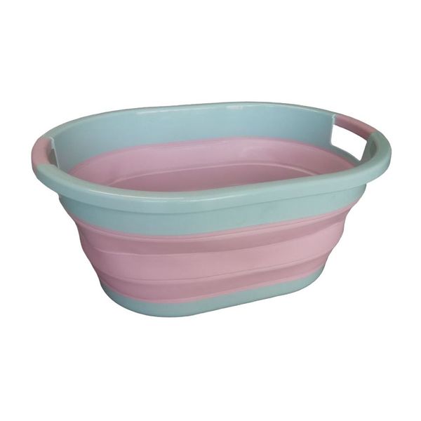 Heartdeco Collapsible Laundry Basket Washing Tub