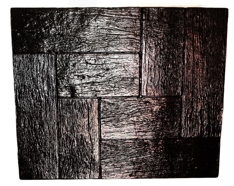 Realistic Sleeper Wood Wall Panels (4 Square Meters)