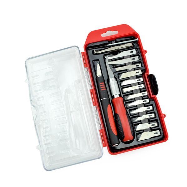 16 Piece Utility Carving Knife Woodworking Knife Set Carving Tools