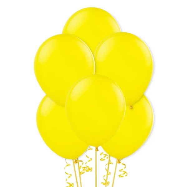 Balloons - Set of 10 - Yellow