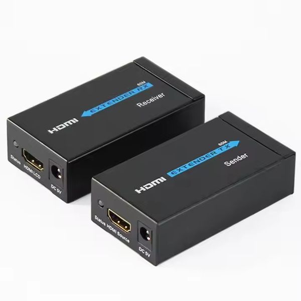 Convert HDMI Extender 120M Transmitter and Receiver 1080@30Hz 4K Video