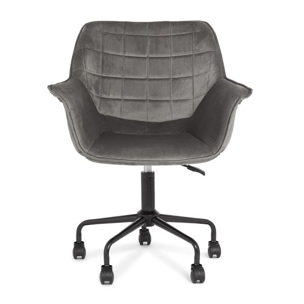 George &amp; Mason - Sculpted Velvet Office Chair