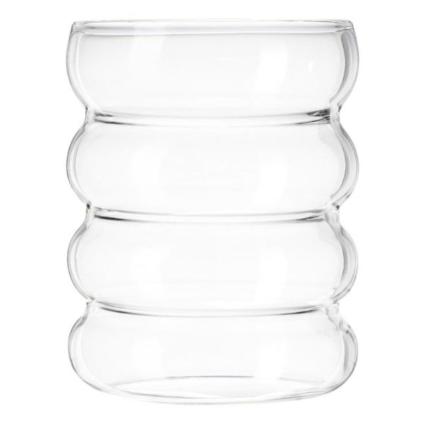 Vintage Cocktail Glass With Aesthetic Bubble Glass Look - Trasnparent