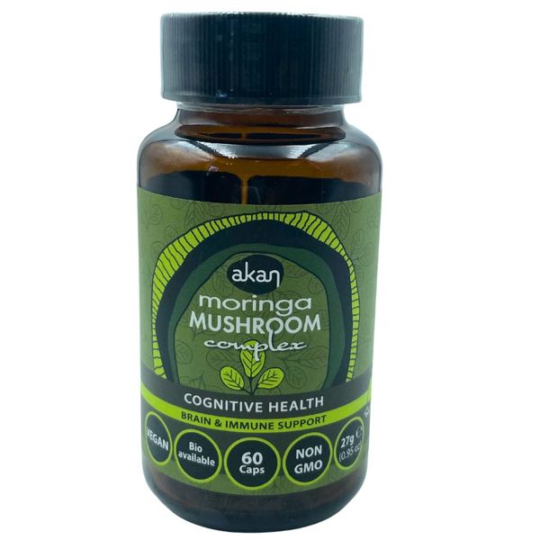 Akan Moringa Mushroom Complex Capsules (60's)
