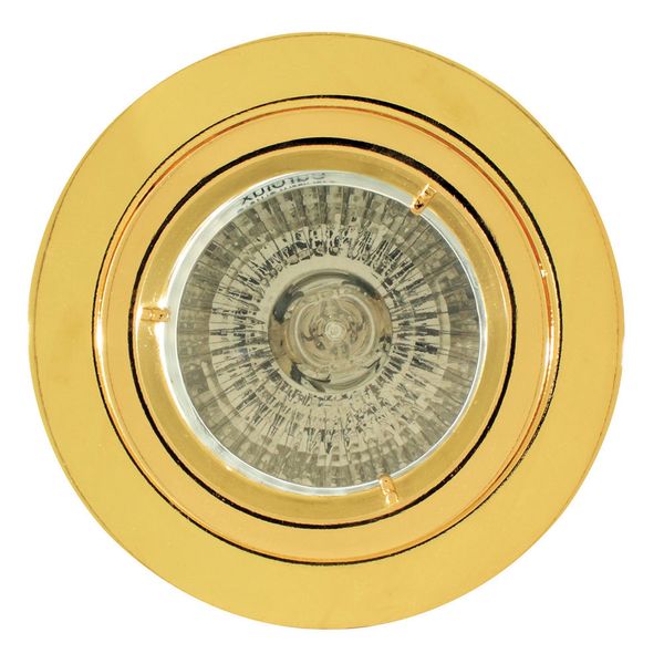 Straight Twist - Downlight - 80mm - Polished Brass - 4 Pack
