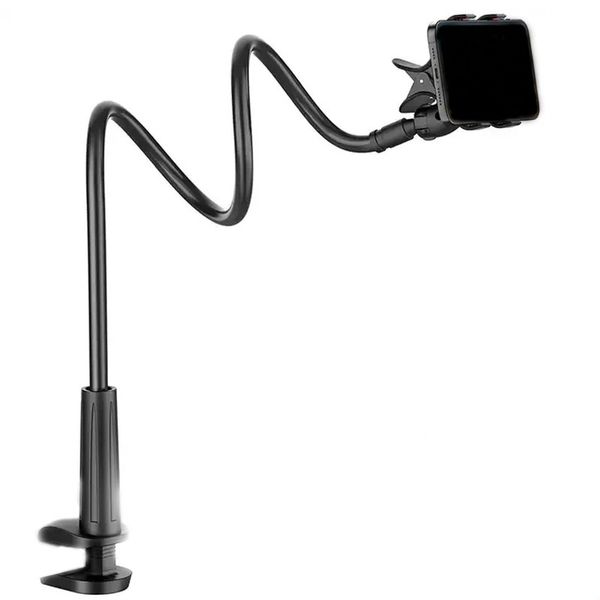 Flexible Long Arm Phone Mount For Desk Clip Bracket Clamp Stand