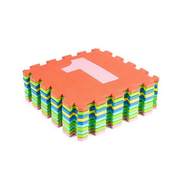 EVA Foam Numbers Puzzle Play Mat - 9 Pieces