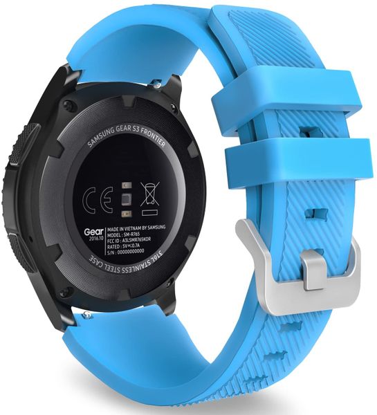 22mm Strap Compatible with Huawei Watch GT (46mm) - Light Blue