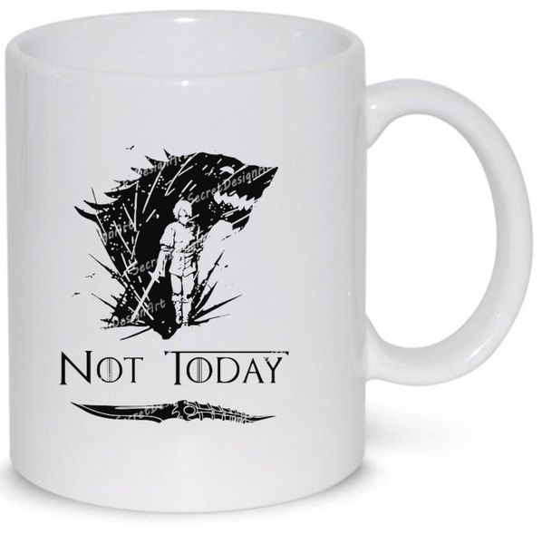 Not Today Game Of Thrones Gift Coffee Mug (11Oz Standard Size)
