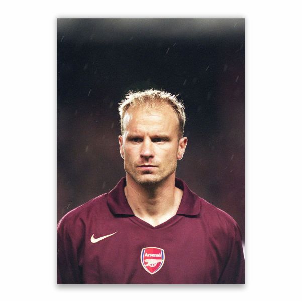 Photo Dédicacée De Dennis Bergkamp, Format A3, Avec Certificat D'authenticité