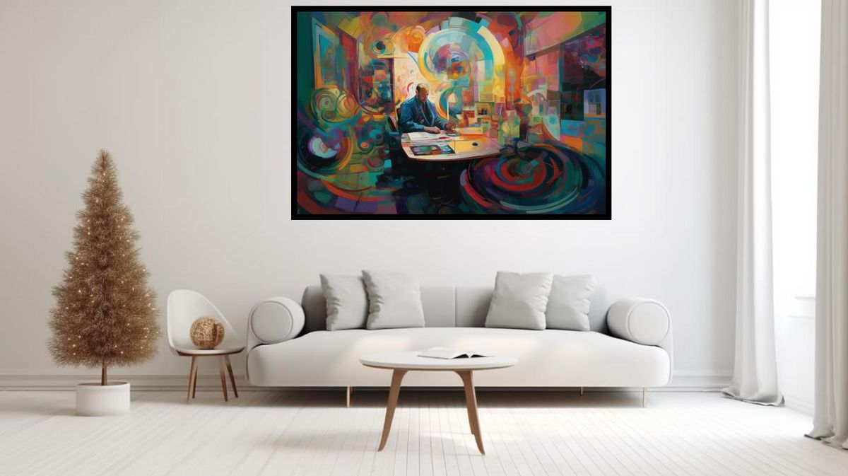 Canvas Wall Art Painting - Fancy Artwork - Abstract Art A0029 | Shop ...