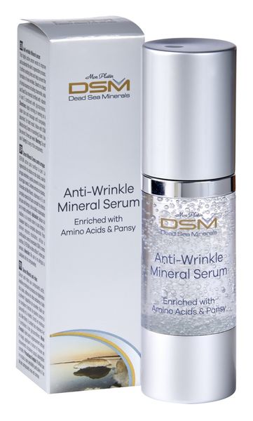 Anti-Wrinkle Mineral Serum with Amino Acids &amp; Pansy 30ml