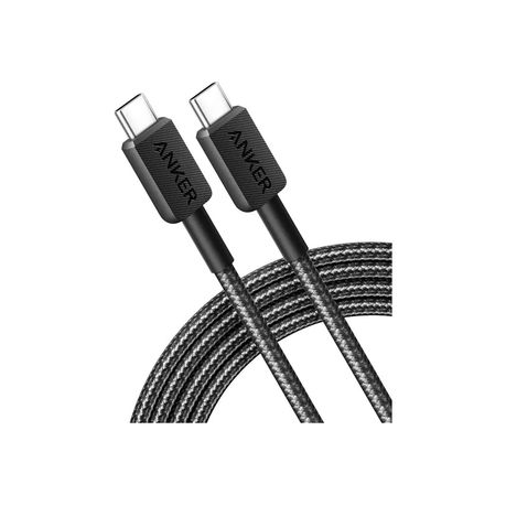 Anker 310 PowerLine High-Speed Charge Cable Type-C to C 60W | 0.9m Black Image