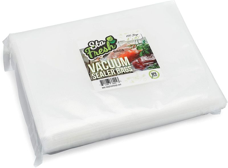 Embossed Vacuum Bags 20 by30 cm (pack of 50 .90micron)