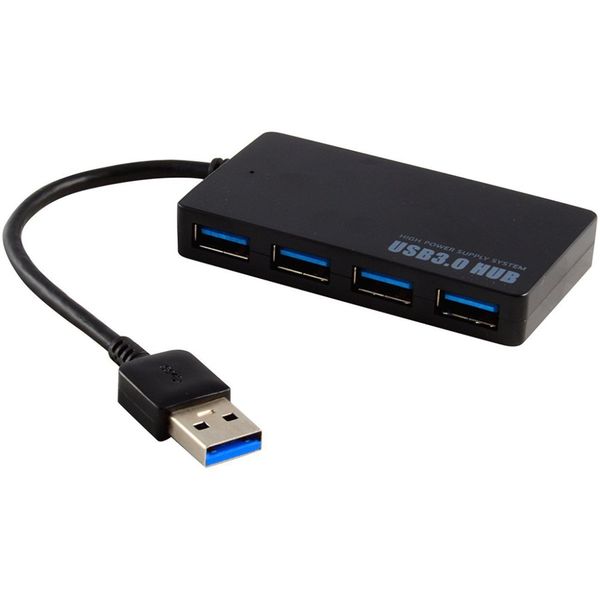 4 Port Ultra Thin USB 3.0 Hub - 5Gbps