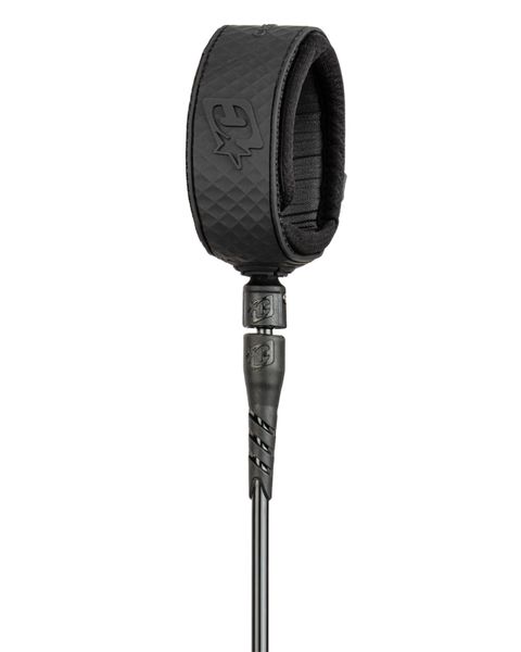 Creatures Longboard Ankle 9 Surfboard Leash Surfboard Leash - Black Black