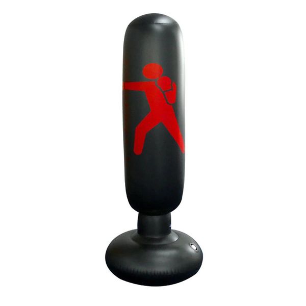 Jeronimo - Inflatable Punching Bag Black
