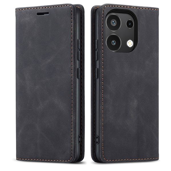 SIXTEEN10 Magnetic Wallet Phone Case for Xiaomi Redmi Note 13 Pro 4G (2024)