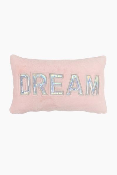 Faux Fur Dream Scatter Cushion, 30x50cm
