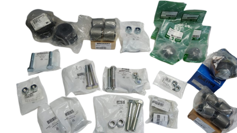 Defender Suspension bushes, bolts &amp; nuts