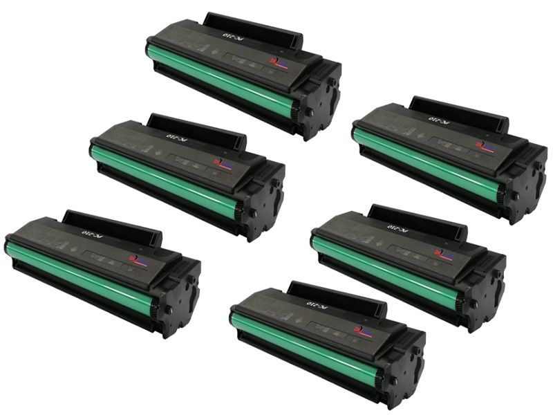 ZATECH Pantum PC-210 Black Compatible Toner Cartridge - PACK OF 6