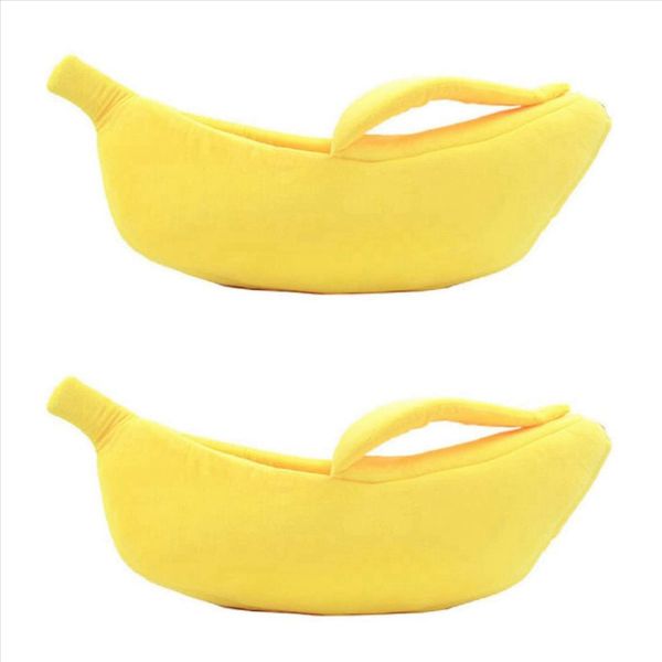 Banana Cat Bed Pet Bed Pet Bed For Cats Rabbits&amp;Small Dogs Yellow