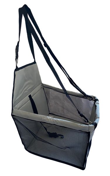 Portable Pet Car Seat (Grey)