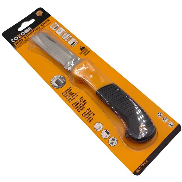 Tokoma Wire Stripping Knife (Stainless Steel)