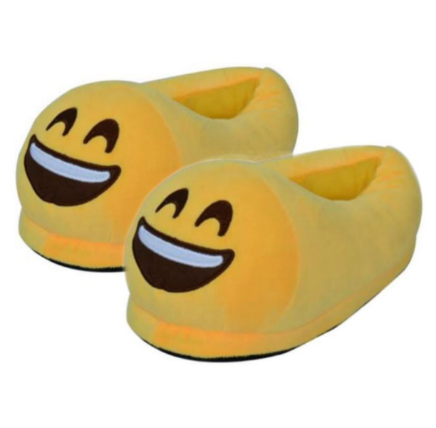 Plush Emoji Slippers