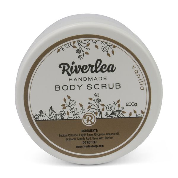 Riverlea - Exfoliating Body Scrub - Vanilla - 200g