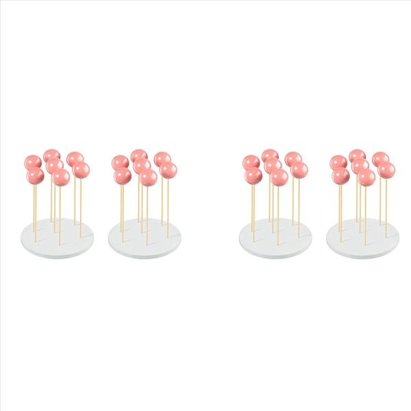 2Pack Cake Stand - 7 Hole Lollipop Holder For Wedding Birthday Party